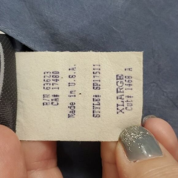 Vintage Saint Germain Paris rayon doleman sleeve top - Picture 6 of 7